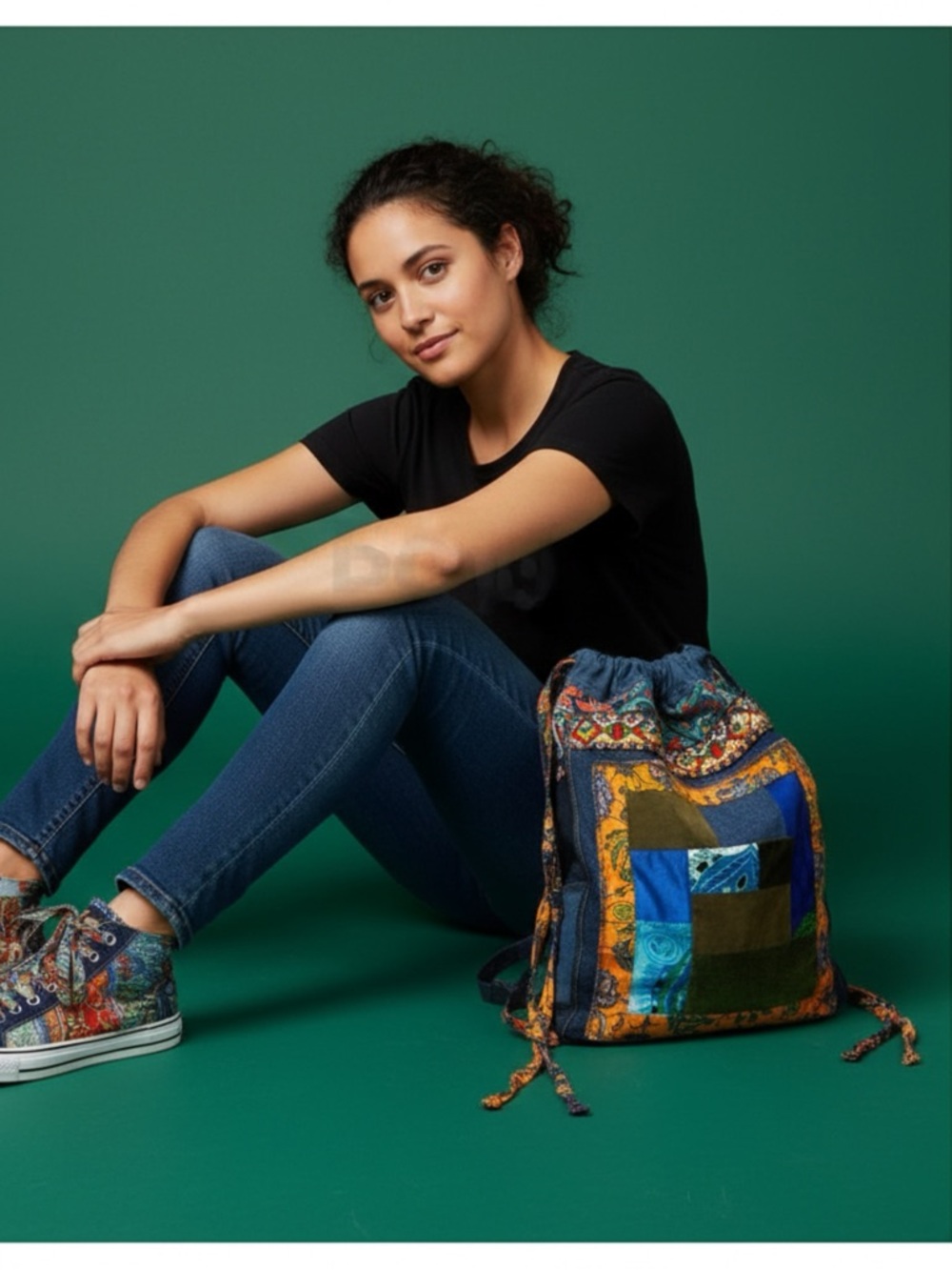 Handmade Patchwork Crossbody Boho Bag UNISEX